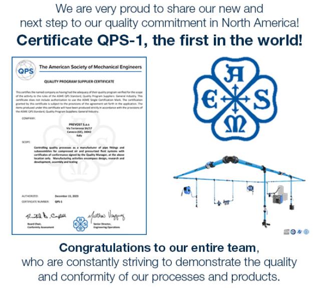 Certificate QPS-1