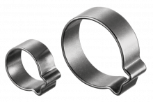 Stainless steel single ear clamp