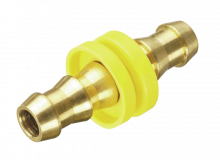 Brass Push-on Fitting (Stoflex hose only -no clamps)