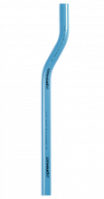 PPS - Aluminum blue bent link pipe