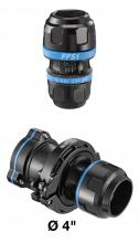 PPS1 MR - Aluminum pipe reducing fitting